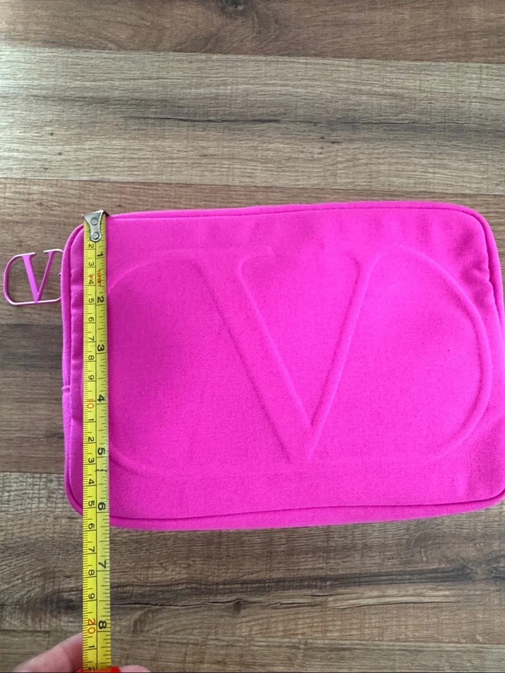 NWOT Valentino Pink Cosmetic / Toiletry bag